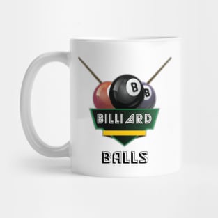 Billiard balls Mug